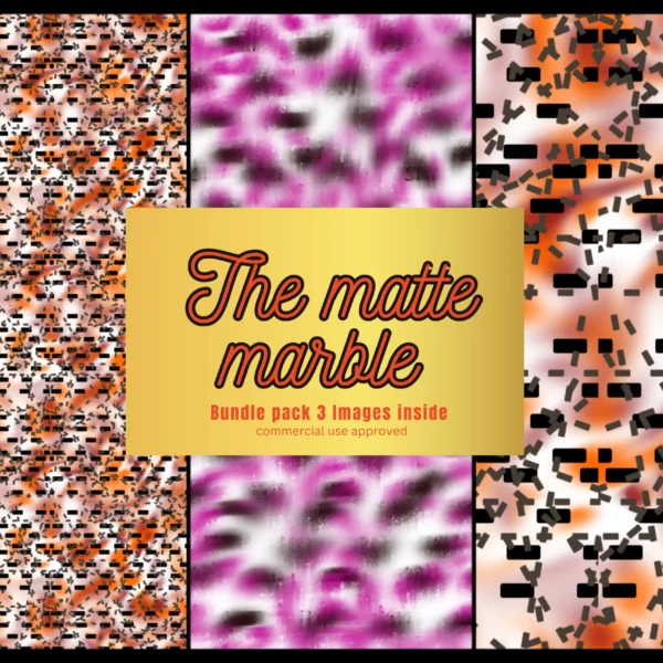 The matte marble