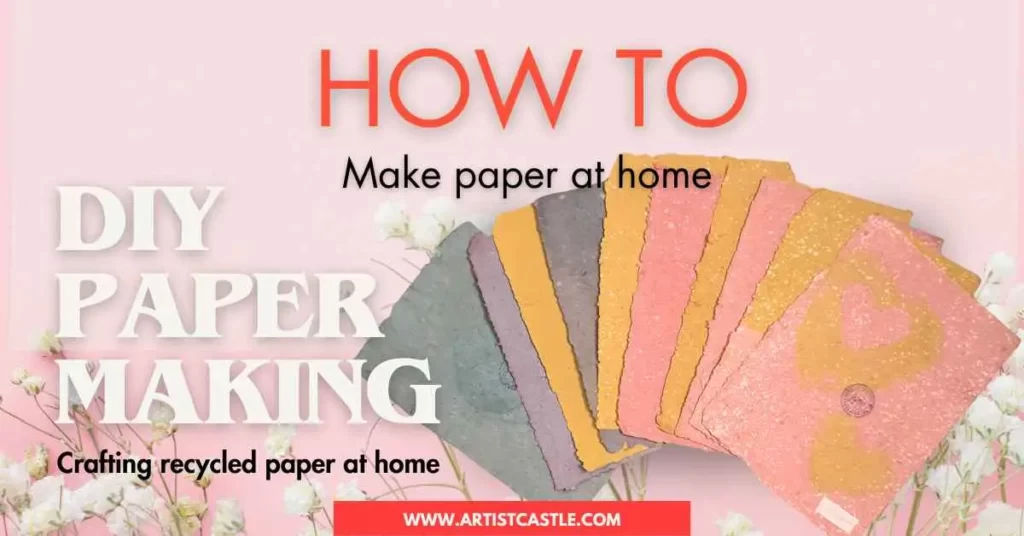 How to make recycled paper at home