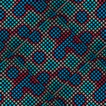 Blue-abstract-crossweave-patterns