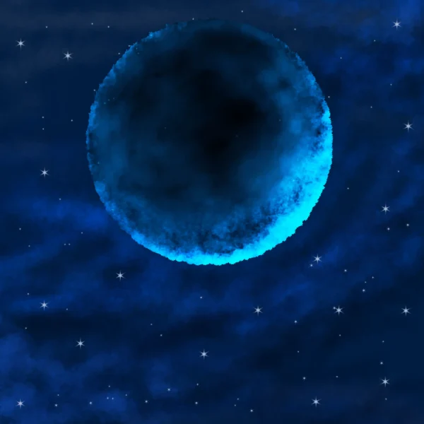 Night-sky-digital-illustration-free-background