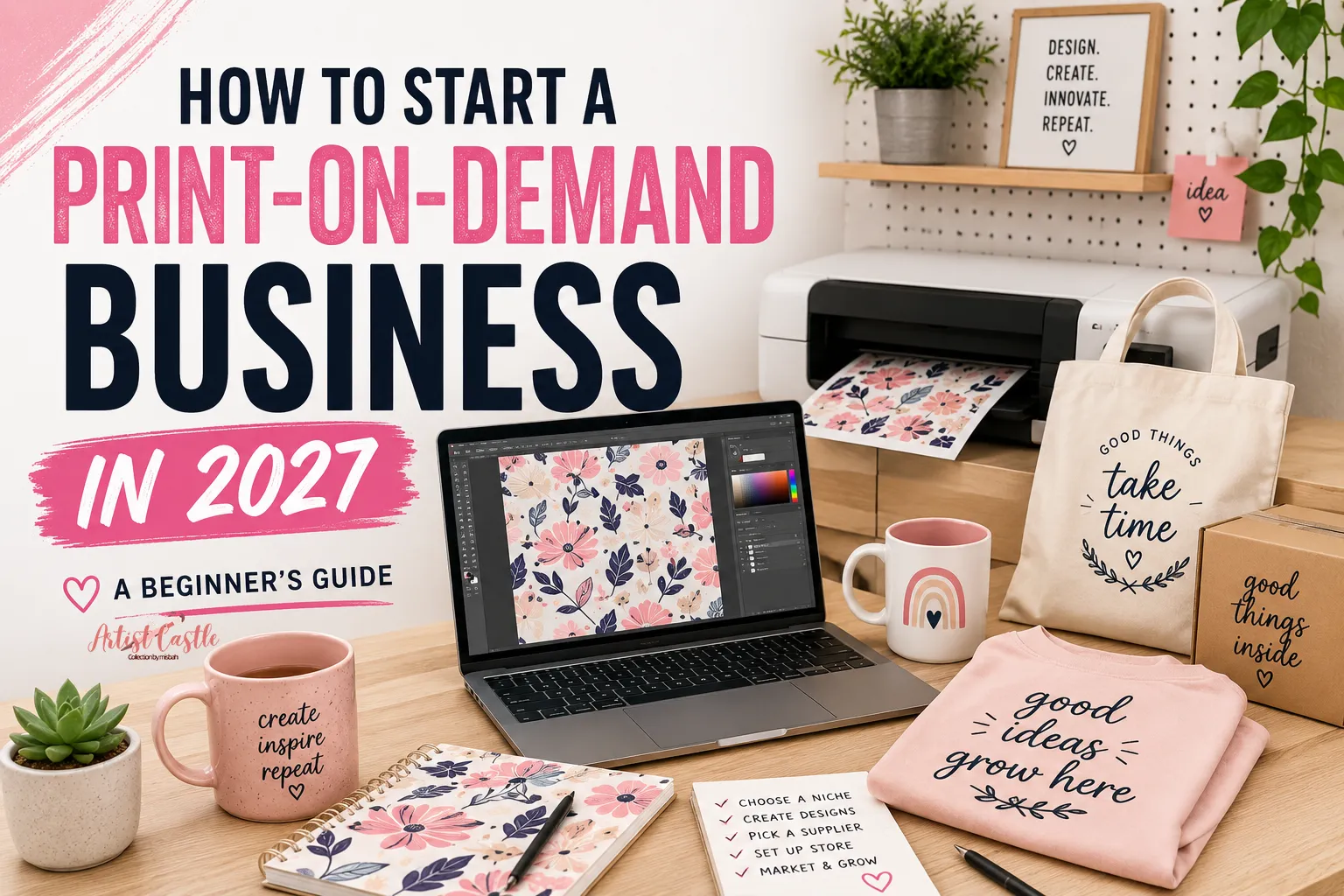 How to start a print-on-demand business in 2027 beginner guide for designers and creative entrepreneurs