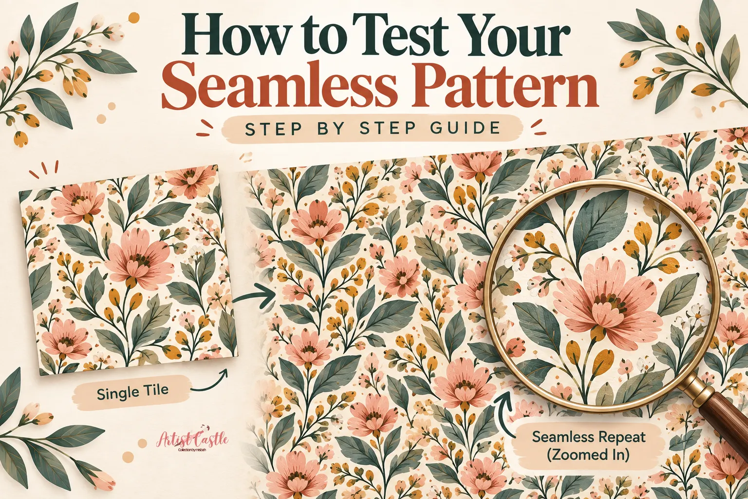 How to test a seamless pattern using a single tile and repeated preview